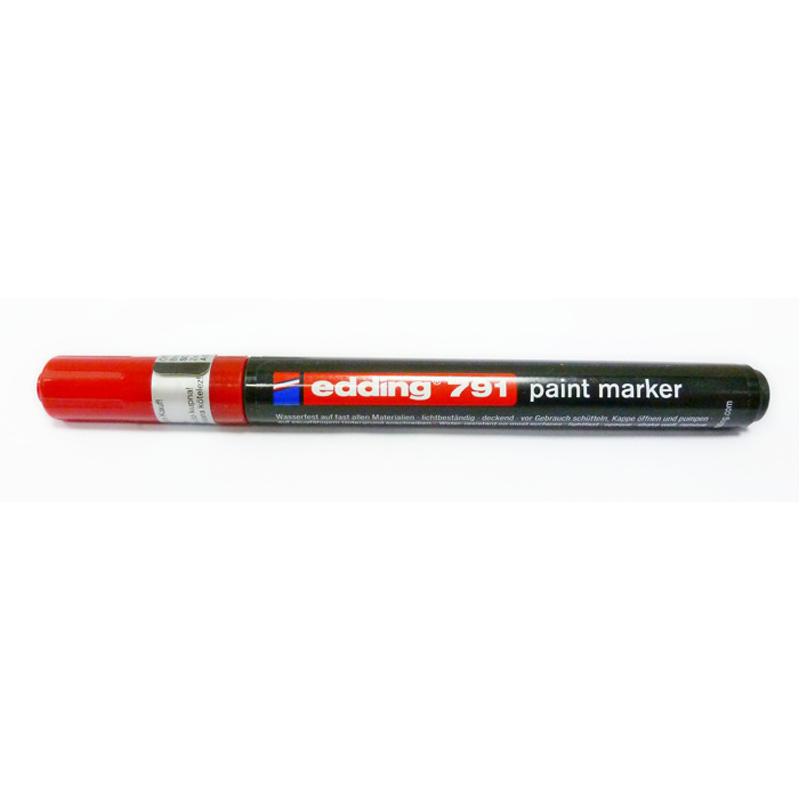 Маркер edding Paint e-791/02, 1-2 мм круглий червоний